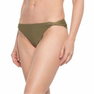 PRANA • NEW! Emarsee Bikini Bottom UPF 50+ Twist Detail - Cacti - Size XS